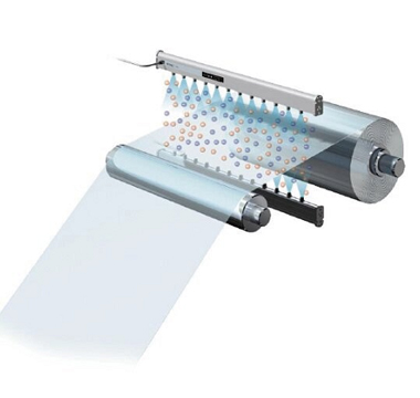 離子風(fēng)棒應(yīng)用鋰電子電池隔膜的靜電消除