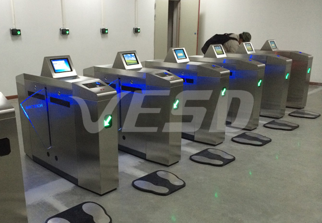 翼閘聯(lián)網(wǎng)帶屏ESD門禁系統(tǒng)