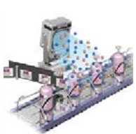 離子風(fēng)機(jī)應(yīng)用瓶子標(biāo)簽的靜電消除